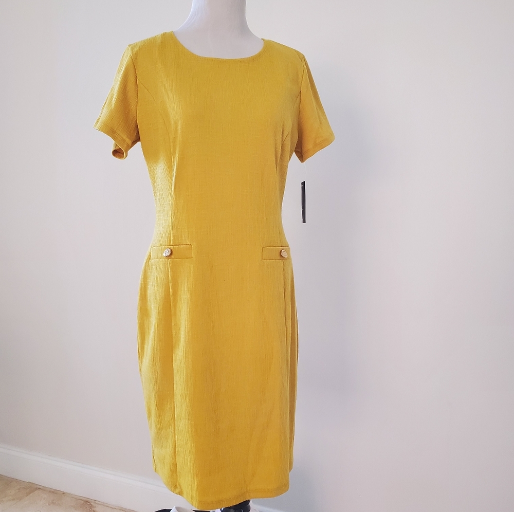 Elegant Yellow Dress
